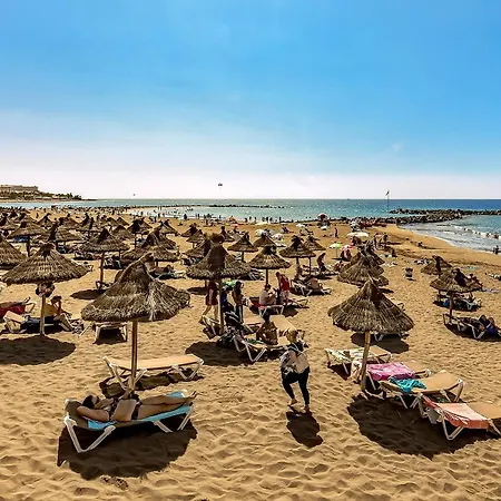Studio In Los Cristianos, First Line Of The Beach Apartment